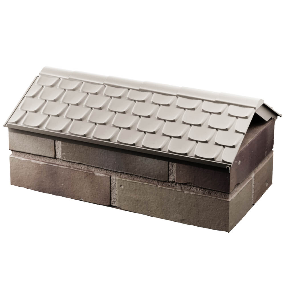 Парапет Zking Эльбрус Бежевый с посадкой на 1 кирпич (255мм) в Гуково фото