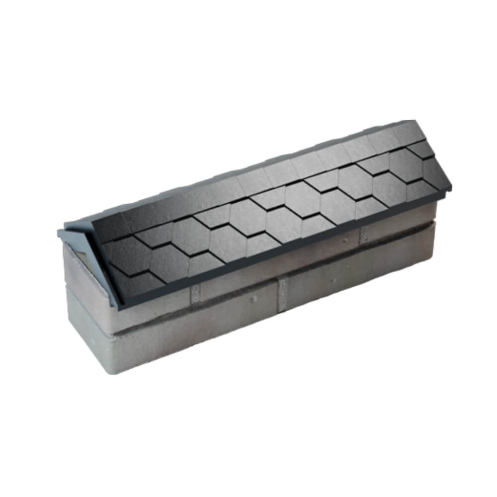 Парапет Zking Эверест Черный с посадкой на 0.5 кирпича (130мм) в Гуково фото