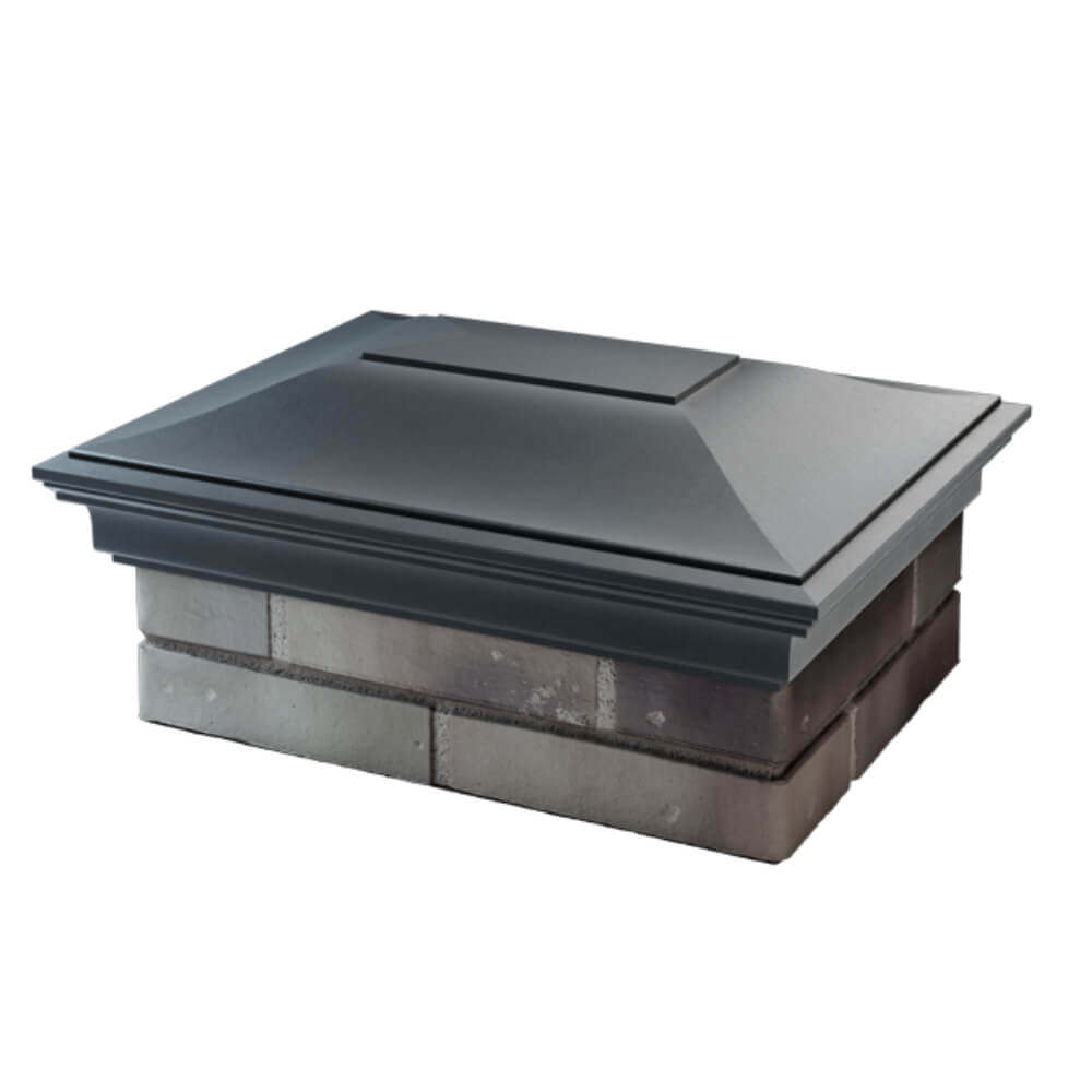 Колпак Zking Монблан Серый на столб 2х1.5 кирпича (515х385мм) в Гуково фото