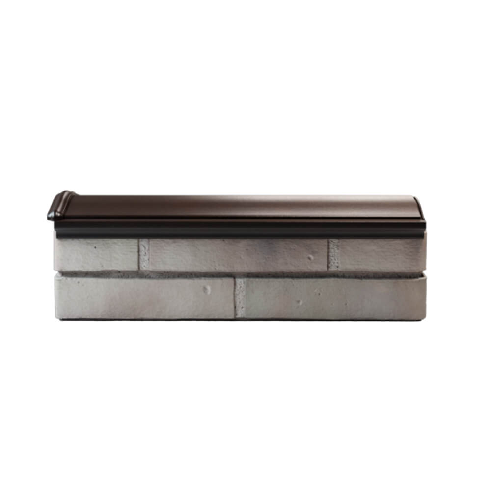 Парапет Zking Монблан Коричневый посадка на 0.5 кирпича (130мм) в Гуково фото