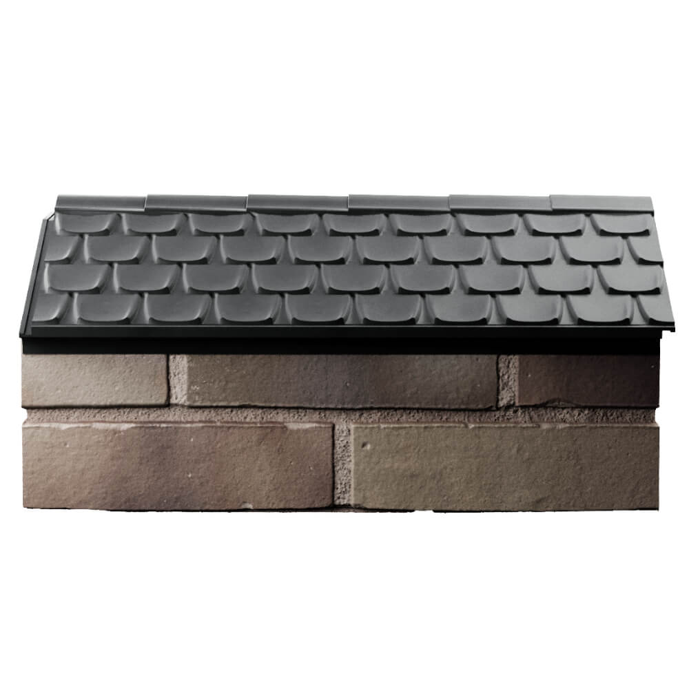 Парапет Zking Эльбрус Серый с посадкой на 1 кирпич (255мм) в Гуково фото