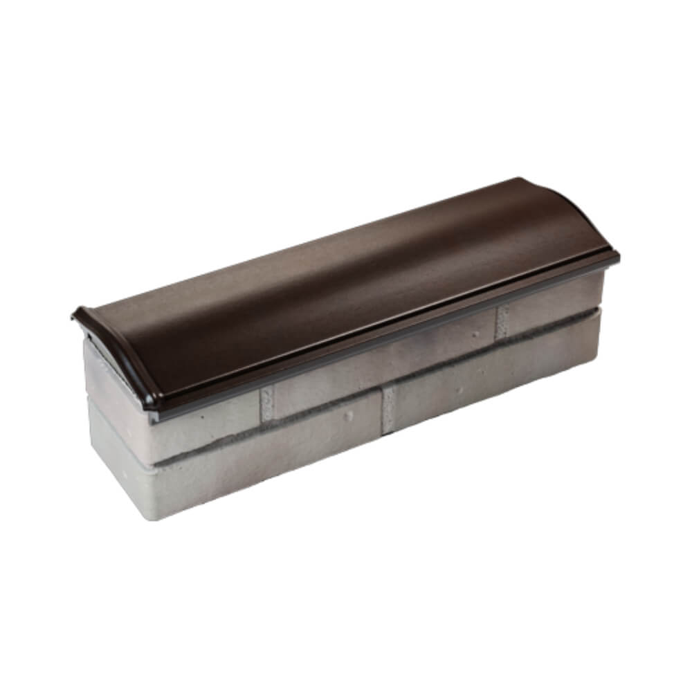 Парапет Zking Монблан Коричневый посадка на 0.5 кирпича (130мм) в Гуково фото