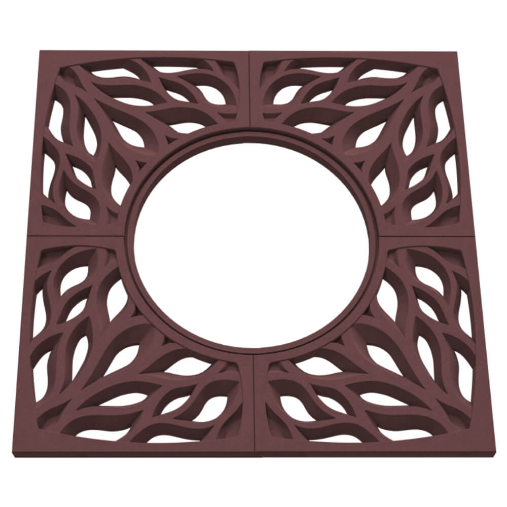 Приствольная решетка для дерева ZKING CRUST 1.2х1.2м Коричневая в Гуково фото