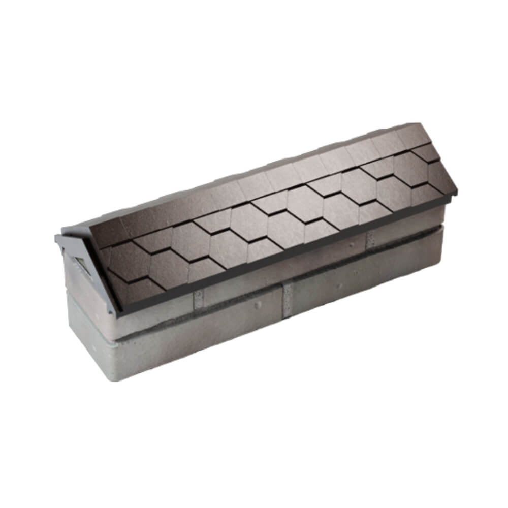 Парапет Zking Эверест Коричневый с посадкой на 0.5 кирпича (130мм) в Гуково фото