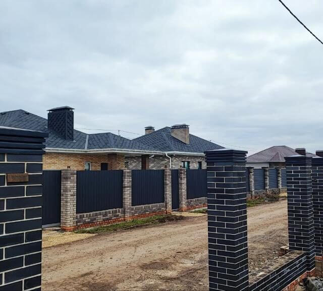 Колпак Zking Бона ХайТек Серый на столб 1.5х1.5 кирпича (385х385мм) в Гуково фото