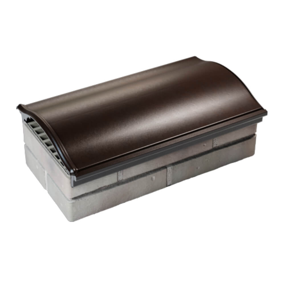 Парапет Zking Монблан Коричневый посадка на 1 кирпич (200/225/255мм) в Гуково фото