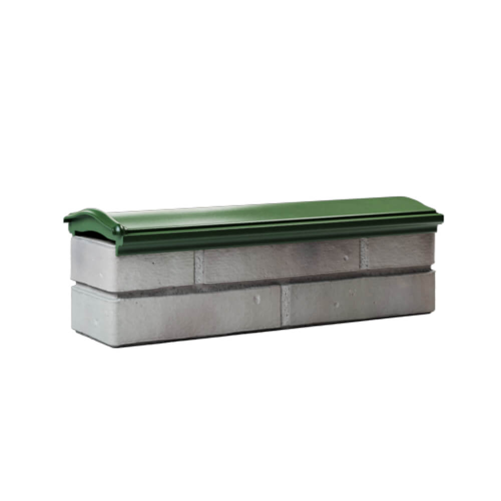 Парапет Zking Монблан Зеленый посадка на 0.5 кирпича (130мм) Гуково фото