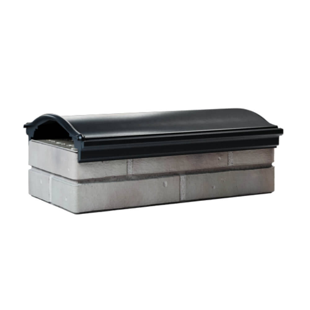 Парапет Zking Монблан Черный посадка на 1 кирпич (200/225/255мм) Гуково фото