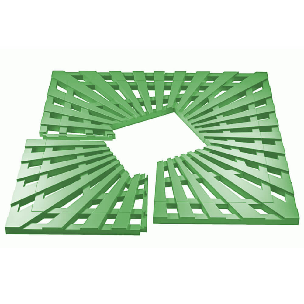 Приствольная решетка для дерева ZKING ATMOSPHERE 1.2х1.2м Зеленая в Гуково фото