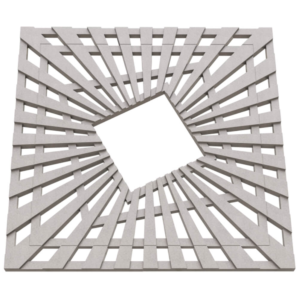 Приствольная решетка для дерева ZKING ATMOSPHERE 1.2х1.2м Бежевая в Гуково фото