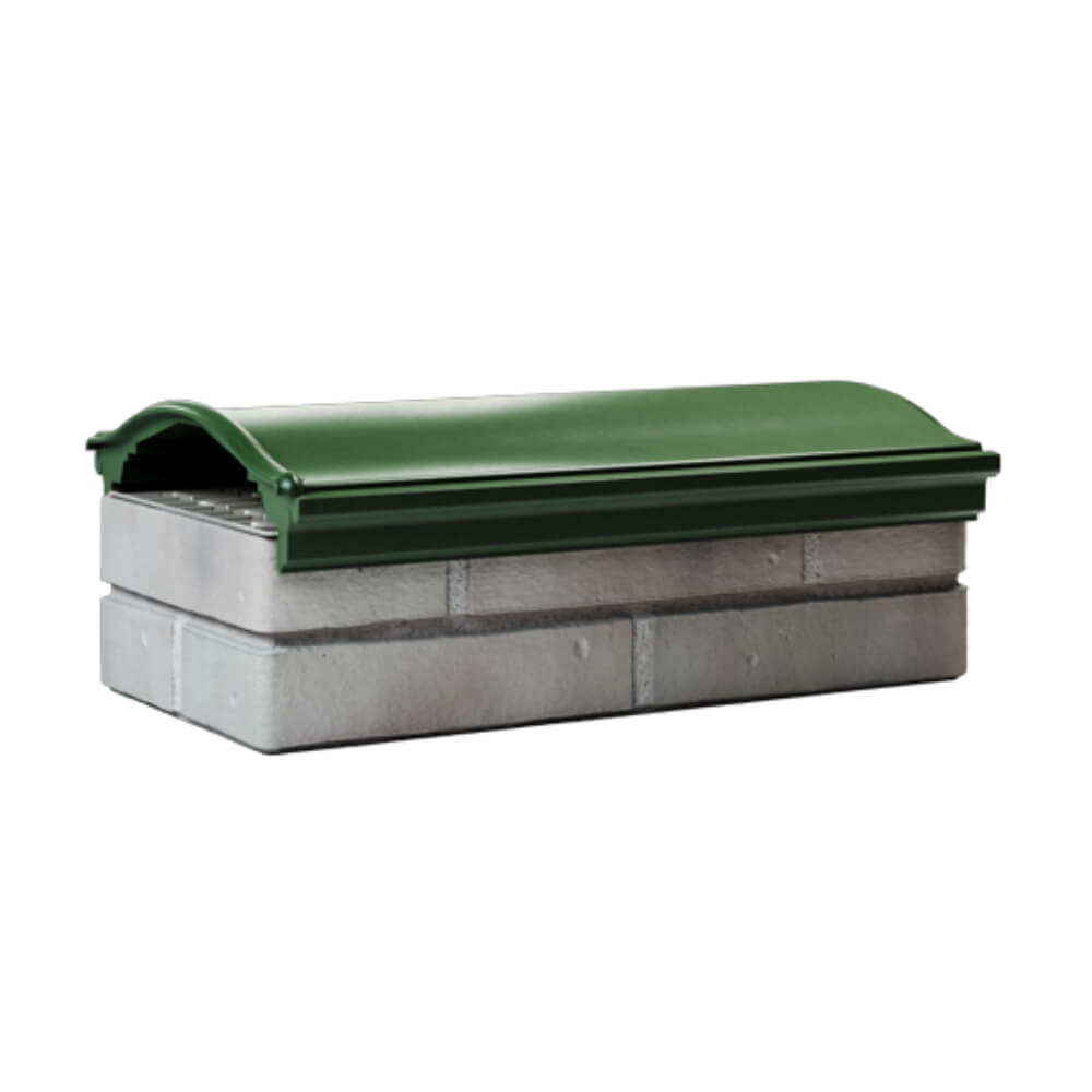 Парапет Zking Монблан Зеленый посадка на 1 кирпич (200/225/255мм) Гуково фото