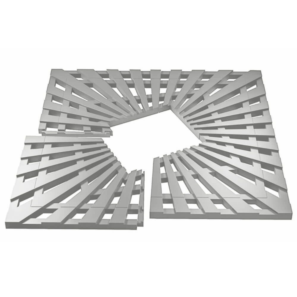 Приствольная решетка для дерева ZKING ATMOSPHERE 1.2х1.2м Бежевая в Гуково фото