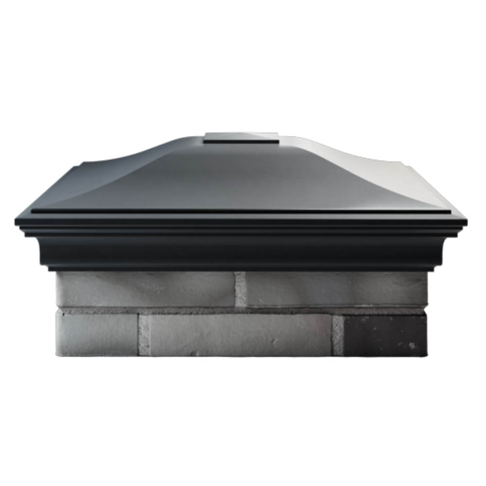 Колпак Zking Монблан Серый на столб 2х2 кирпича (515х515мм) в Гуково фото
