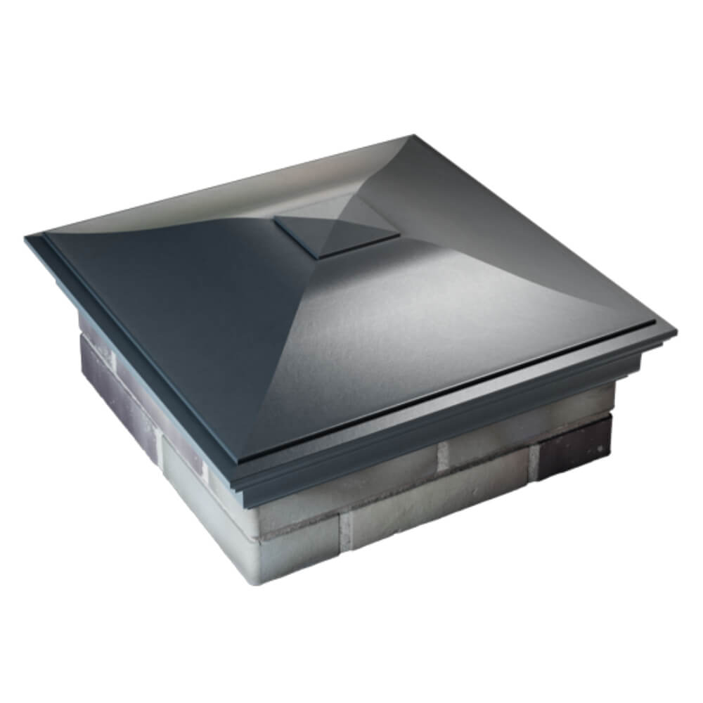 Колпак Zking Монблан Серый на столб 2х2 кирпича (515х515мм) Гуково фото