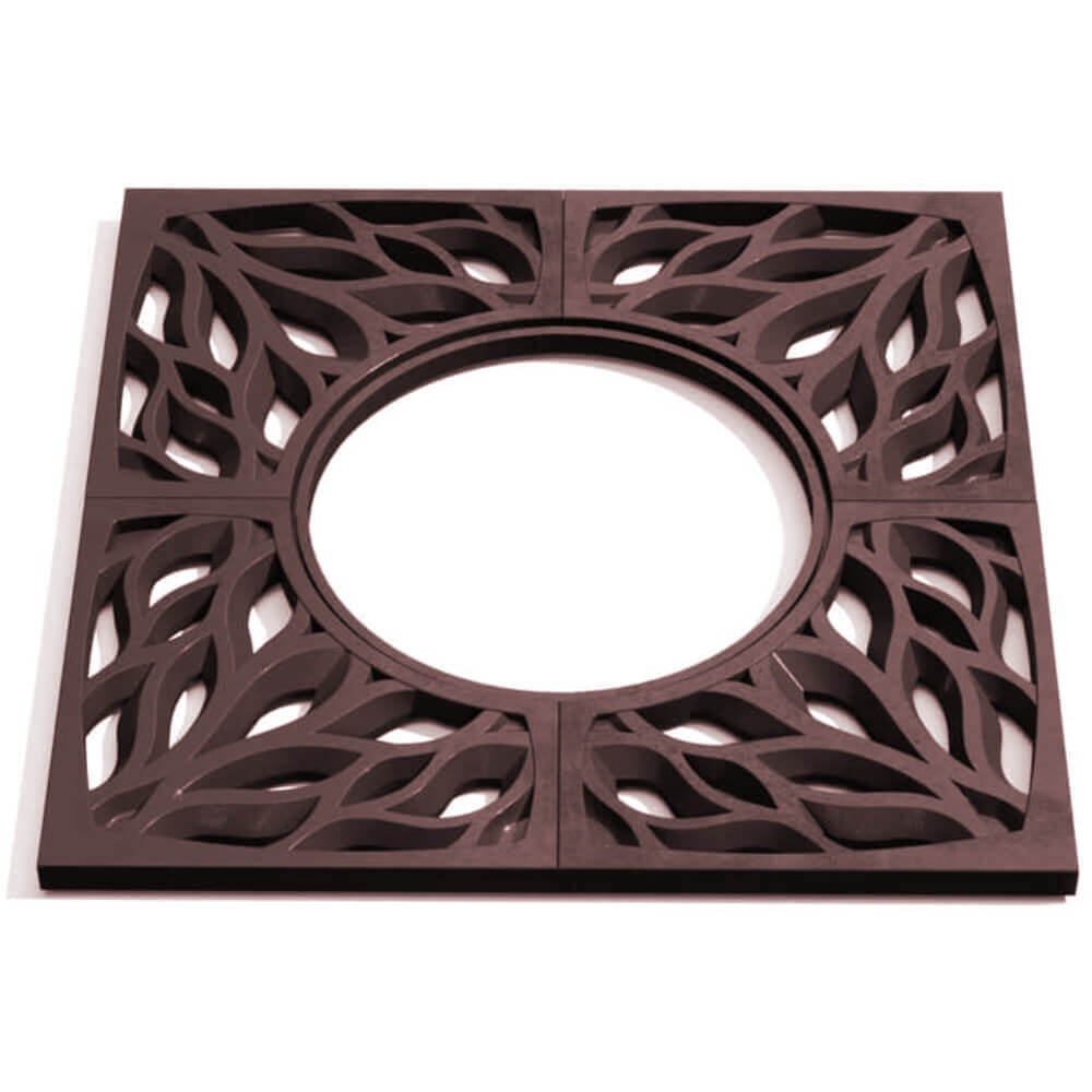 Приствольная решетка для дерева ZKING CRUST 1.2х1.2м Коричневая Гуково фото