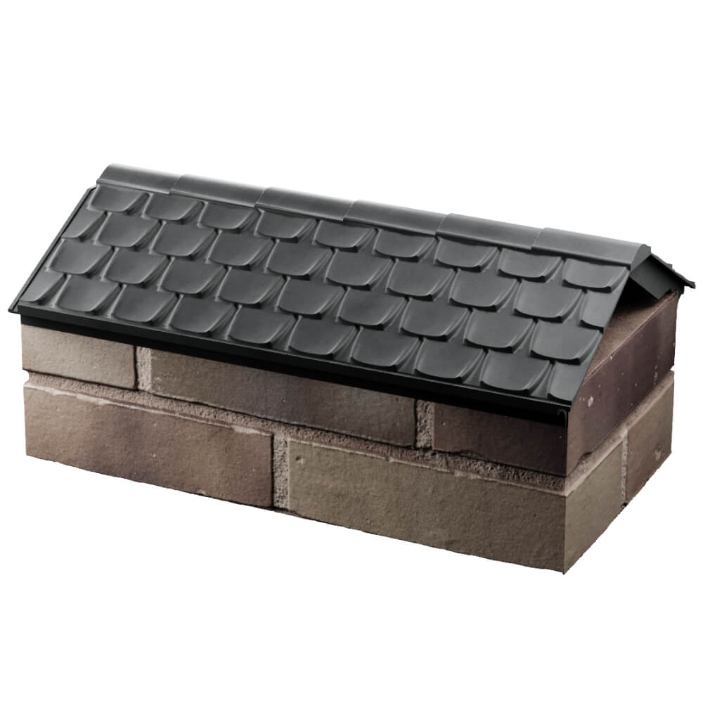 Парапет Zking Эльбрус Серый с посадкой на 1 кирпич (255мм) в Гуково фото