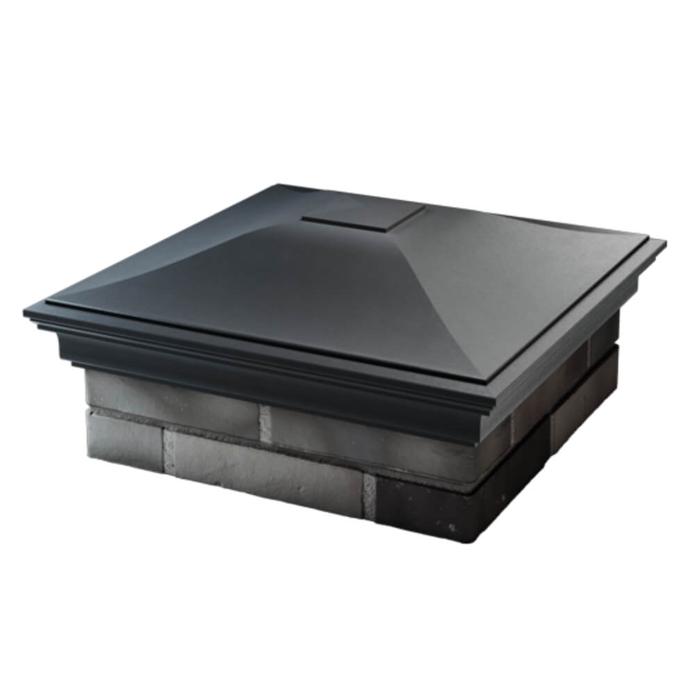 Колпак Zking Монблан Серый на столб 2х2 кирпича (515х515мм) в Гуково фото