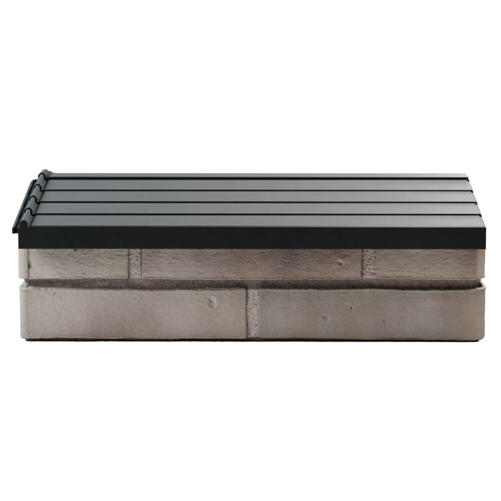 Парапет Zking Бона ХайТек Серый с посадкой на 1 кирпич (200/225/255мм) в Гуково фото