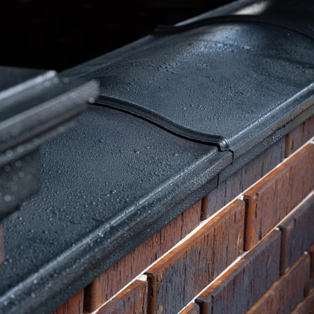 Парапет Zking Монблан Черный посадка на 0.5 кирпича (130мм) в Гуково фото