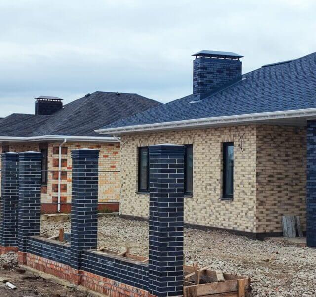 Колпак Zking Бона ХайТек Серый на столб 1.5х1.5 кирпича (385х385мм) в Гуково фото