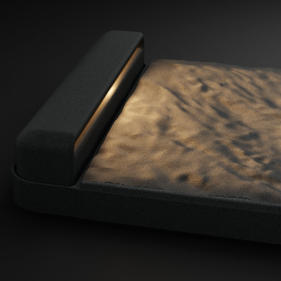 LED Светильник для шаговой плиты STONE Графитовый Серый 330х75х98мм Гуково фото