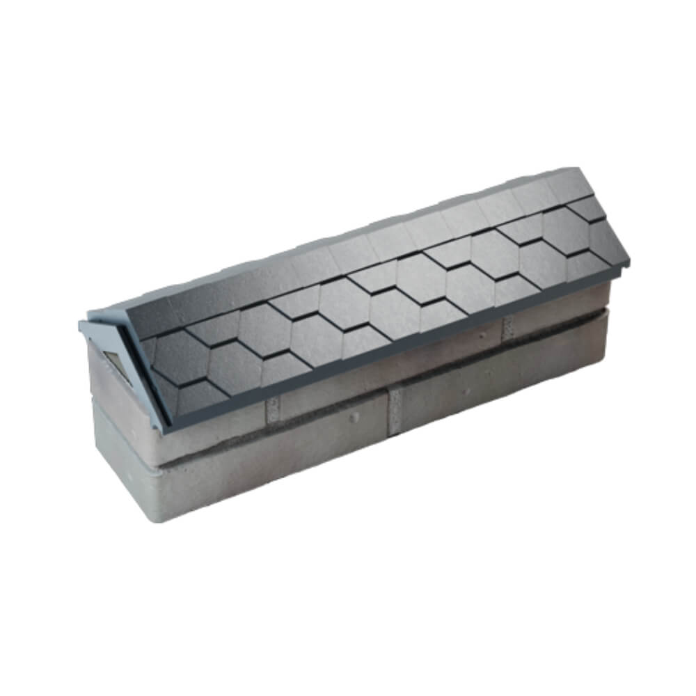 Парапет Zking Эверест Серый с посадкой на 0.5 кирпича (130мм) в Гуково фото